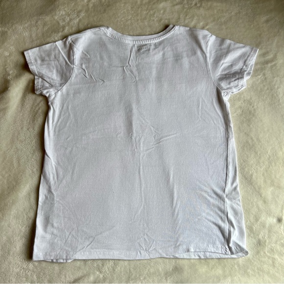 Brisco brand floral shirt, color white, size large - Picture 2 of 2